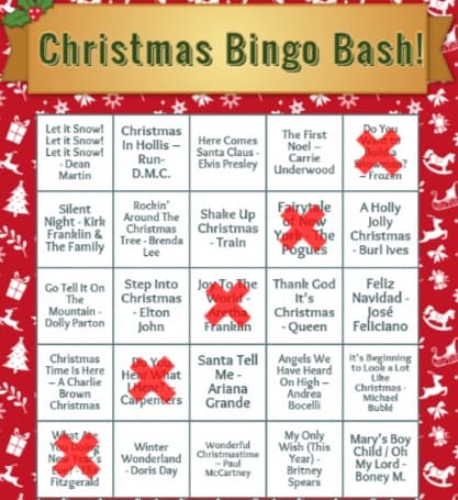 Christmas Music Bingo Party - Image 3