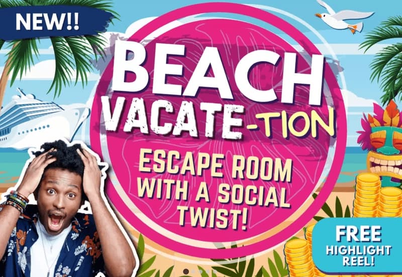 Beach Vacate-tion Escape Room